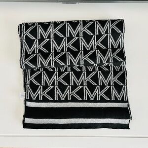 Michael Kors black and silver scarf